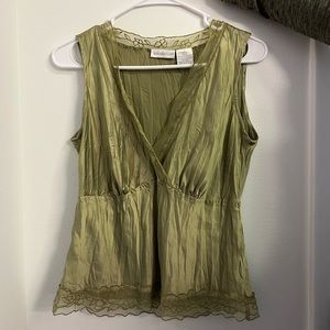 The cutest little green fairy blouse!